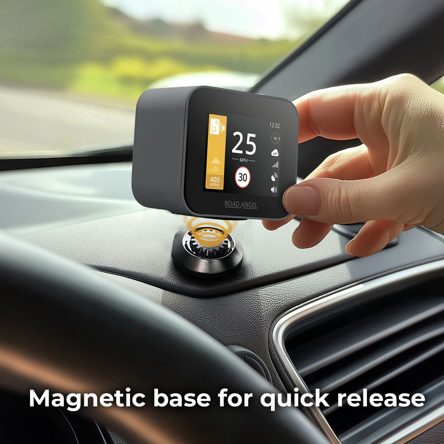 Road Angel Pure Sync speed camera detector, imported from the UK