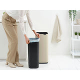 Brabantia touch bin Soft Beige 30 litre, UK version