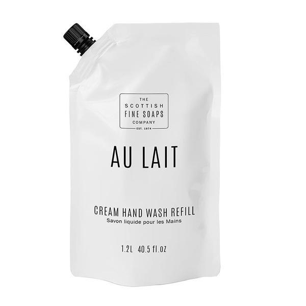 Scottish Fine Soaps Au Lait Hand Wash refill 1.2l, imported from the UK