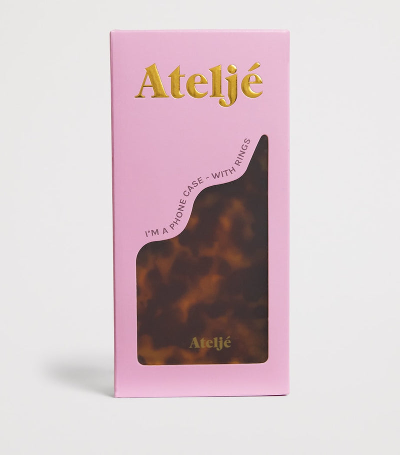 Ateljé tortoiseshell iPhone 16 case made from recycled plastics - British product