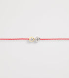 Redline 20th Anniversary Gold and Diamond Thread Bracelet, imported from the UK