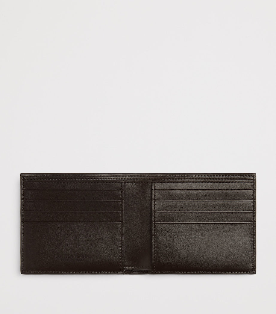Bottega Veneta Intrecciato bifold wallet calfskin leather, imported from the UK
