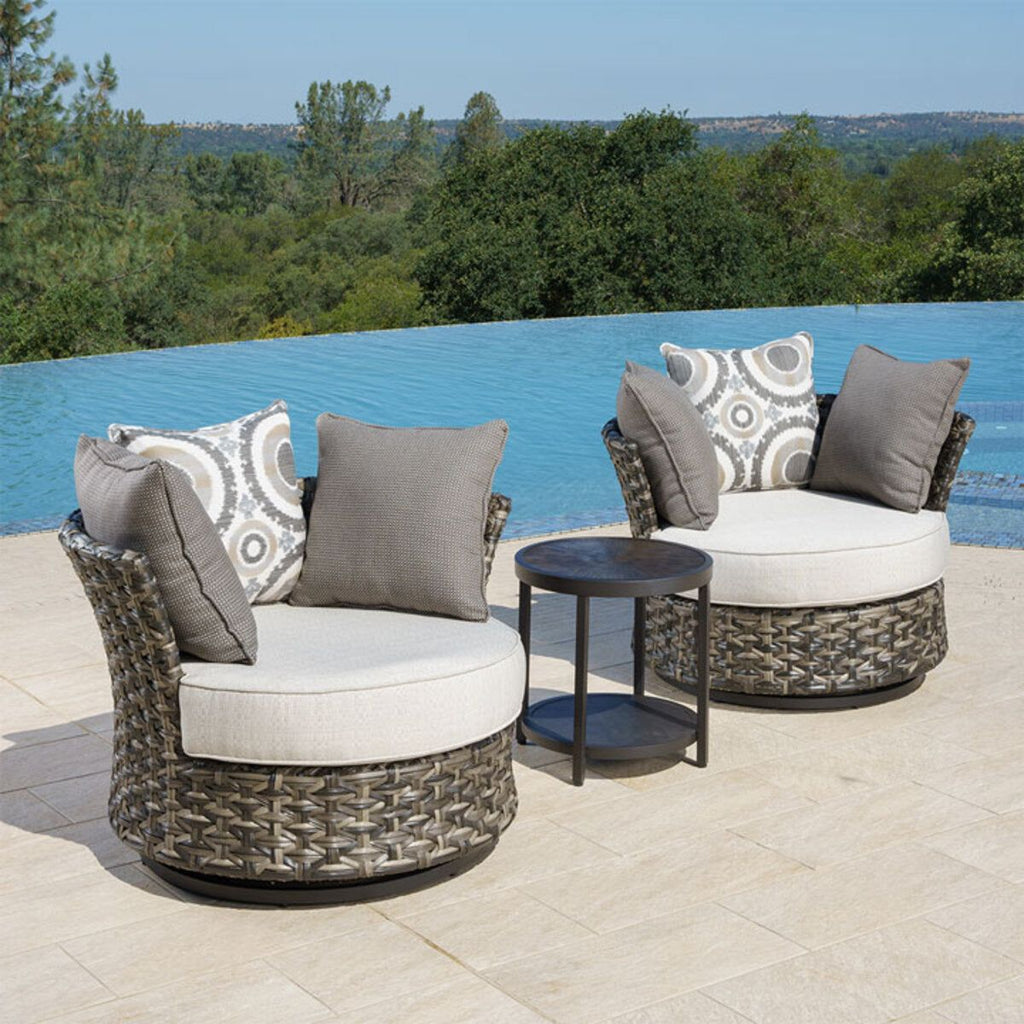 Foremost Vigo 3 Piece Deep Seating Chat Set