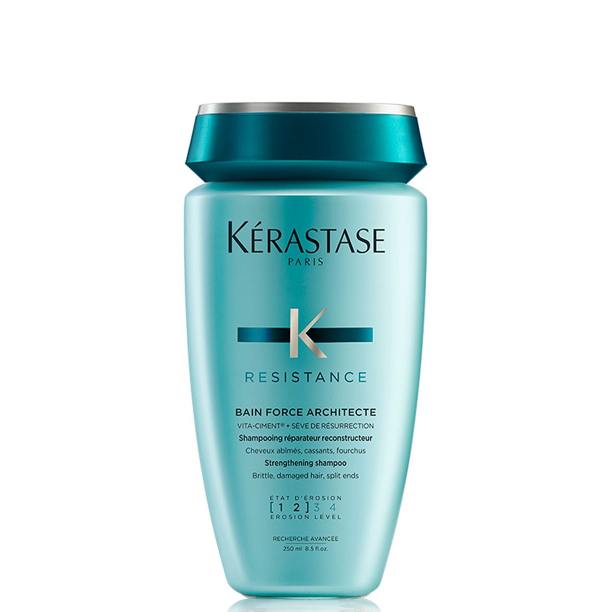 Kérastase Resistance, Strengthening Shampoo, For Damaged Hair & Split Ends, With Vita-Ciment Complex 250ml GOODS Boots   