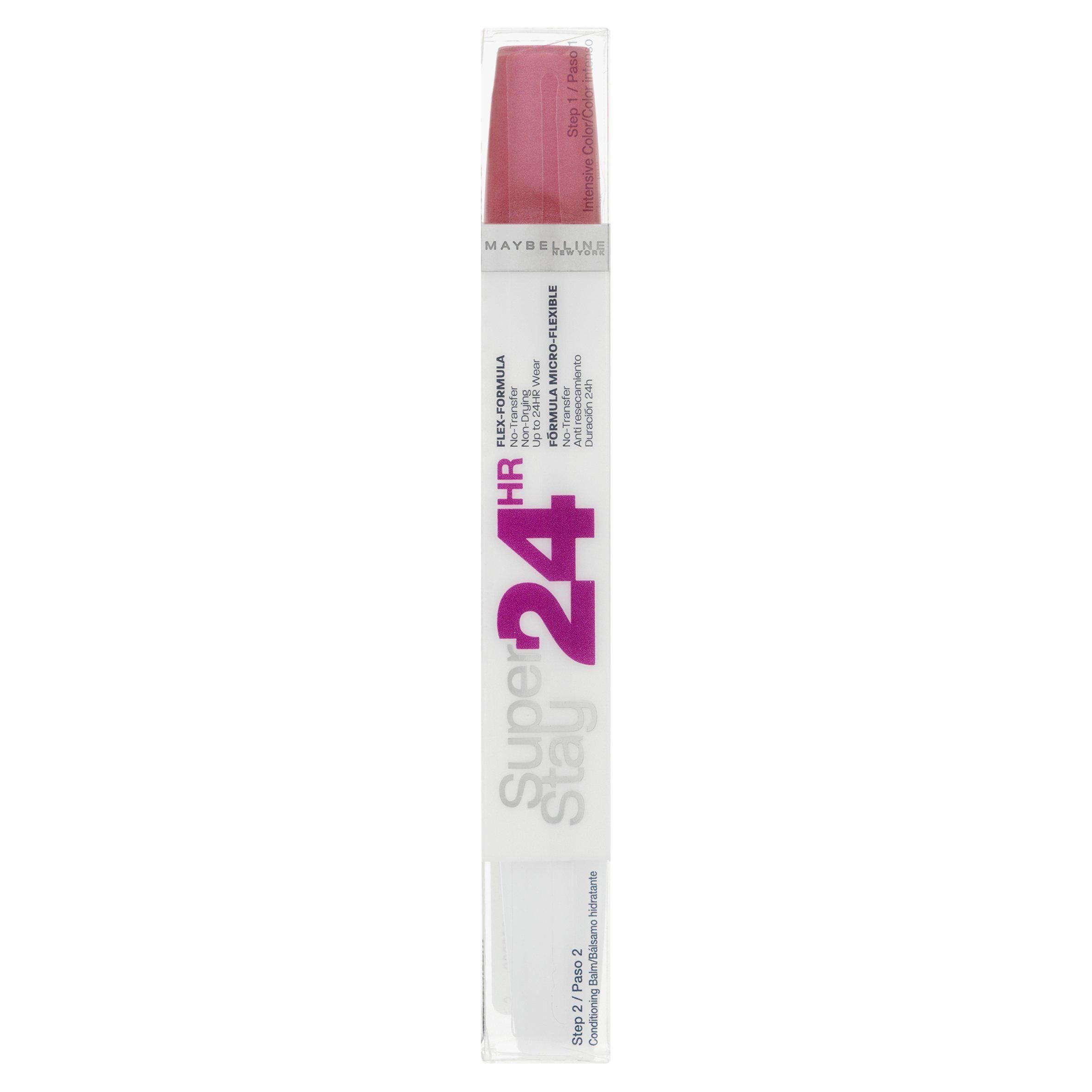 Maybelline SuperStay 24hr Dual Lipstick 240 Plum Seduction All Sainsburys   