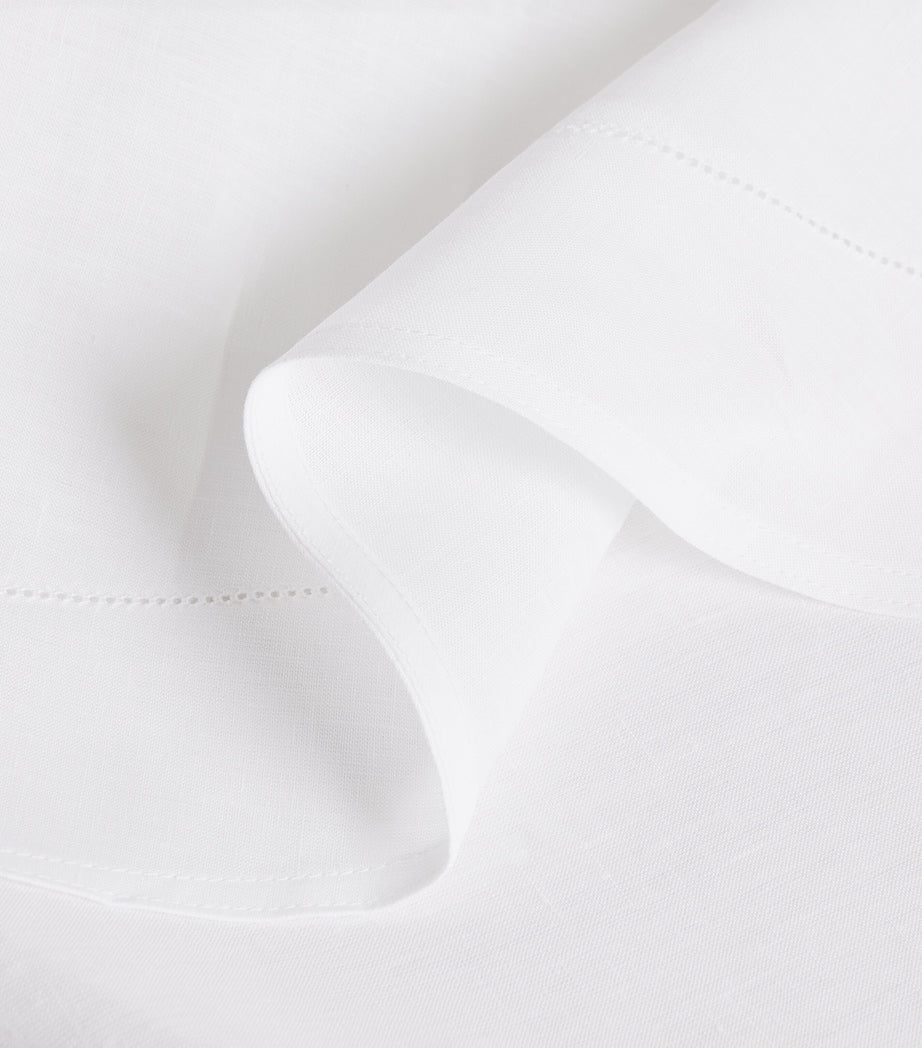 Thomas Ferguson Hemstitch Edge tablecloth 183cm x 274cm (British brand)