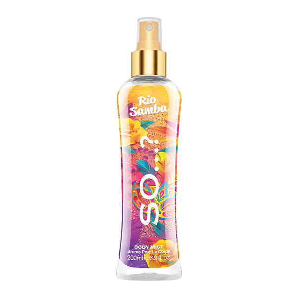 So? Rio Samba Body Mist 200ml, imported from the UK