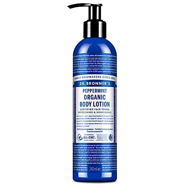 Dr Bronner Organic Peppermint Lotion - 237ml GOODS Superdrug   