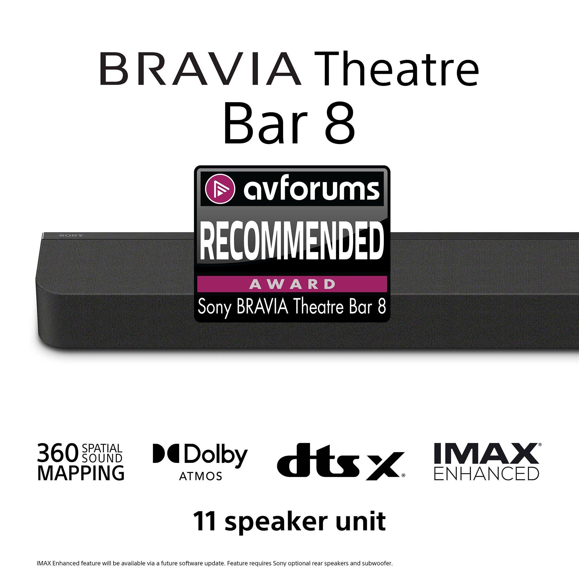 Sony Bravia Theatre Bar 8 soundbar, imported from the UK