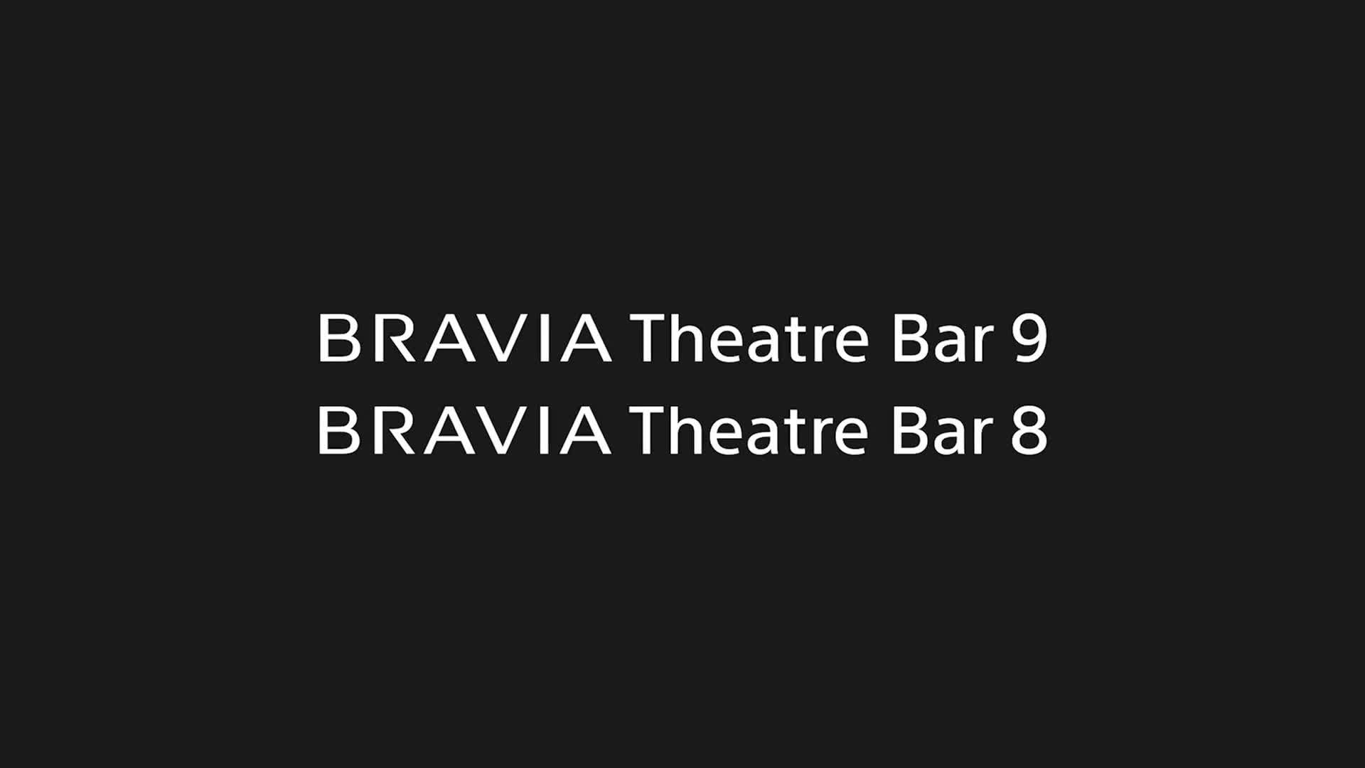 Sony Bravia Theatre Bar 8 soundbar, imported from the UK