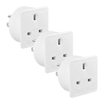 Argos Masterplug UK to USA Travel Adaptor 3 Pack- Buy online at McGrocer