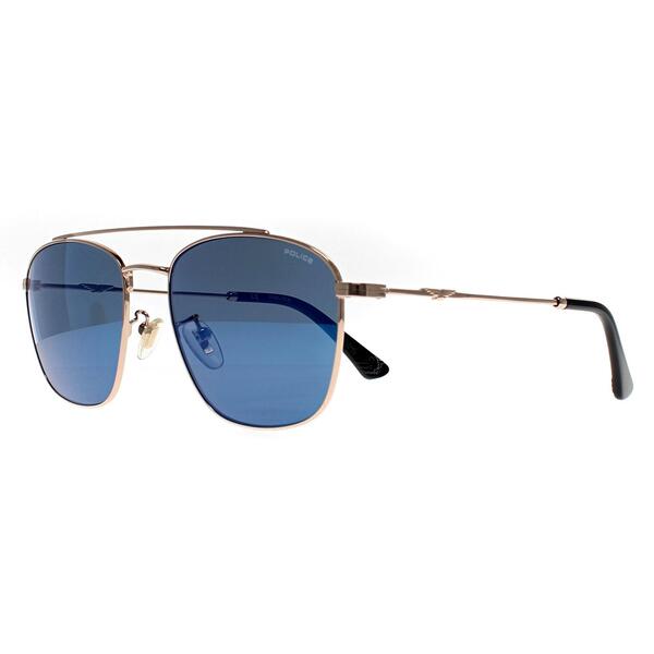 Police men's gold mirrored sunglasses (British brand)