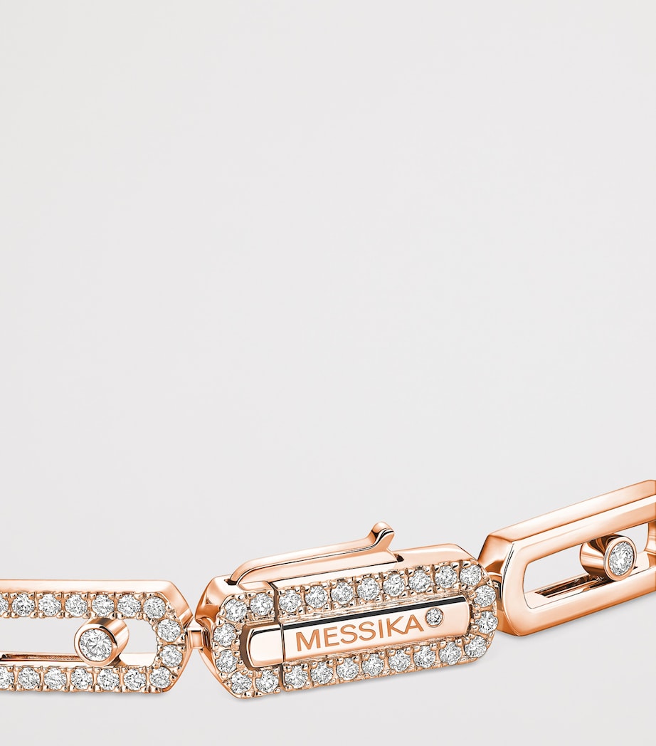 Messika Imperial Move Roségold- und Diamantarmband 1,34 ct (britische Marke)