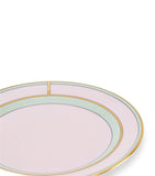 GINORI 1735 bread plate Colonna Diva Rosa 17cm, UK version