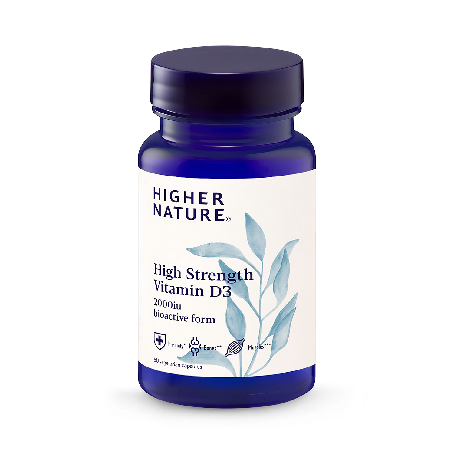 Vitamin D3 2000 IU supplement 60 capsules - British product