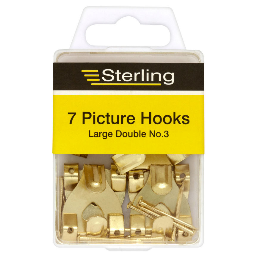 Sterling Picture Hooks DIY ASDA   