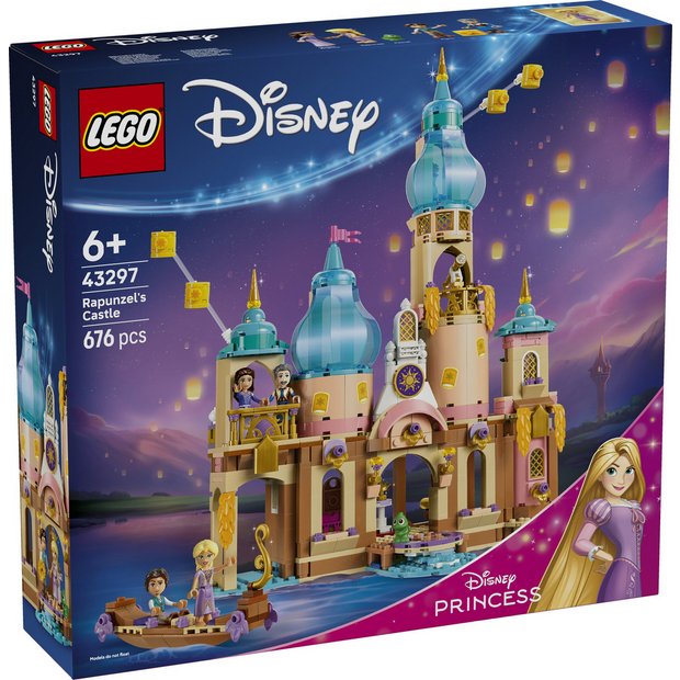 LEGO Disney Rapunzel's Castle building set 676 pieces, UK version