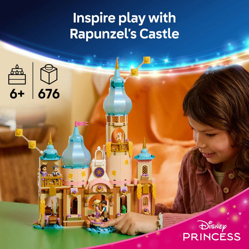 LEGO Disney Rapunzel's Castle building set 676 pieces, UK version