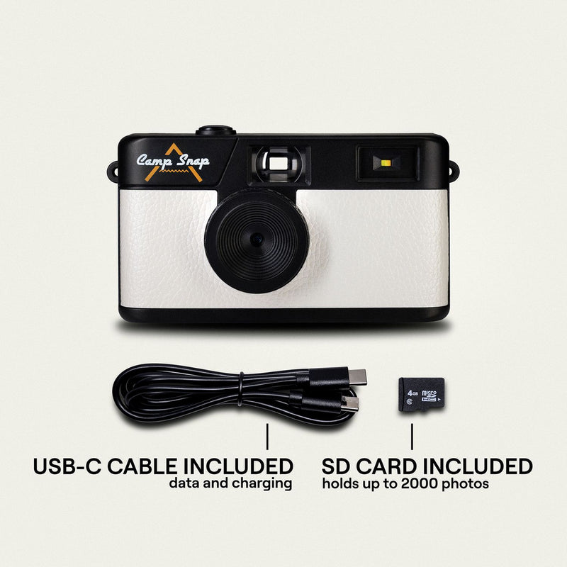 Campsnap CS-V105 8MP Compact Digital Camera - White