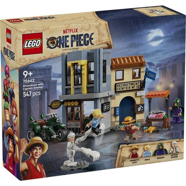 LEGO ONE PIECE Showdown Captain Smoker toy set 75642, UK version