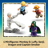 LEGO ONE PIECE Showdown Captain Smoker toy set 75642, UK version