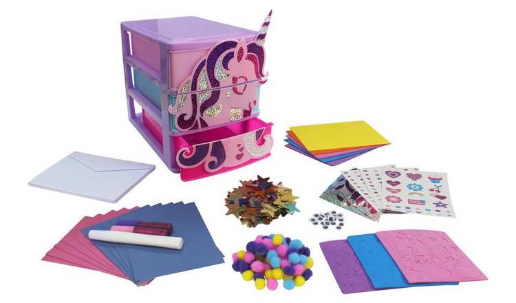 Chad Valley Be U Unicorn Card Making Kit GOODS Argos