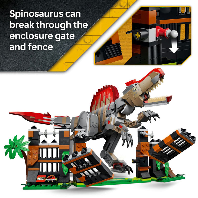 LEGO Jurassic World Spinosaurus Escape 820pc - British product