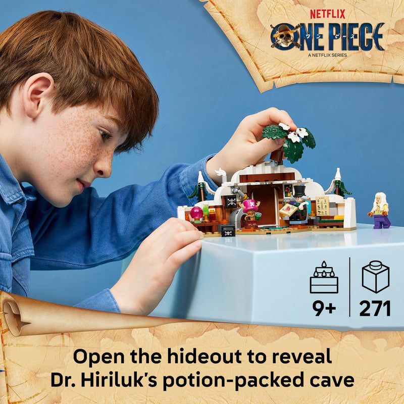 LEGO ONE PIECE Dr. Hiriluk's Hideout set 271 pieces - British product