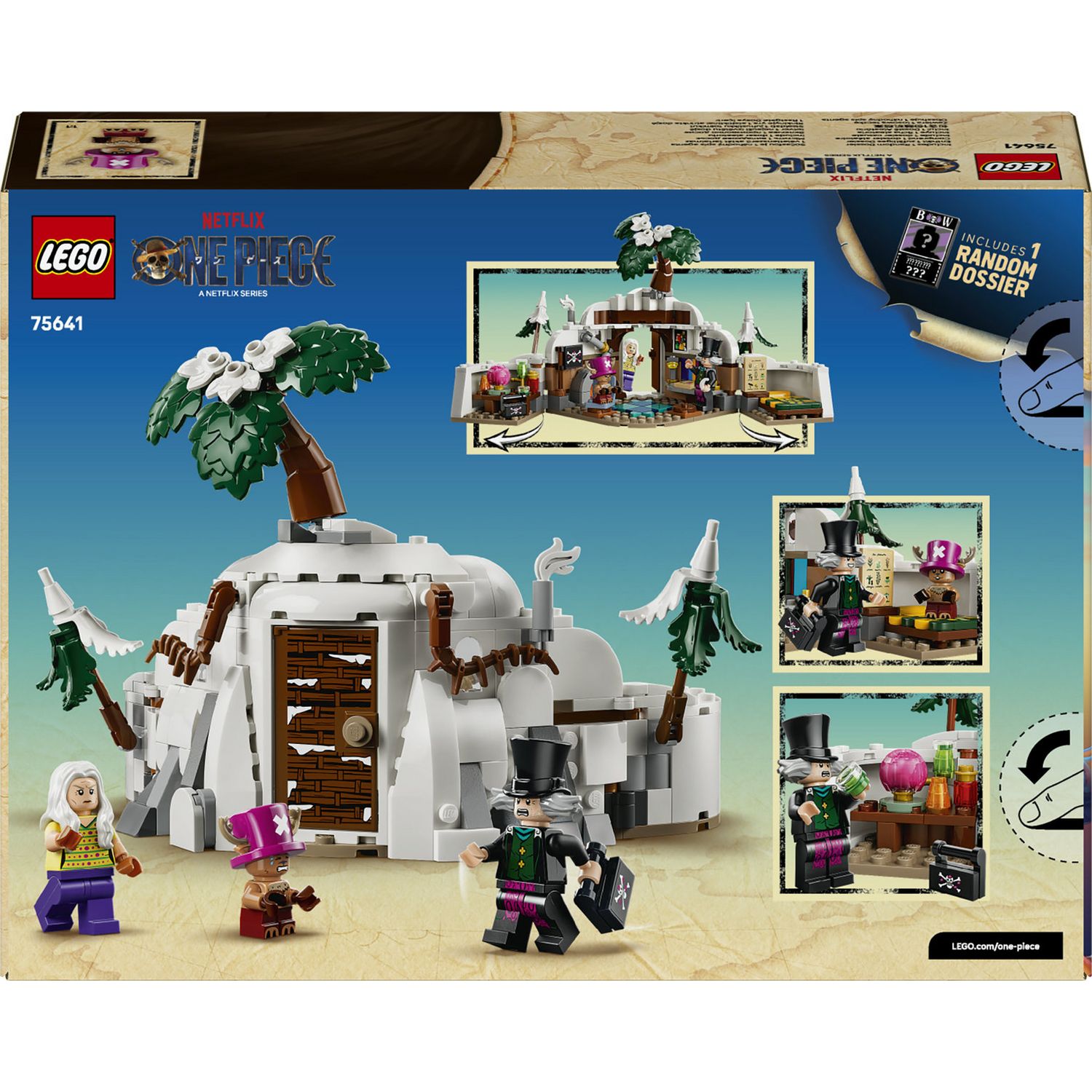 LEGO ONE PIECE Dr. Hiriluk's Hideout set 271 pieces - British product