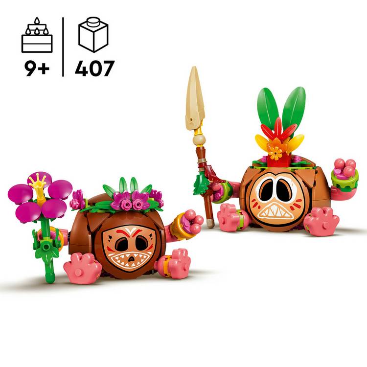 LEGO Disney Moana Kakamora building toy 407 pieces (British brand)
