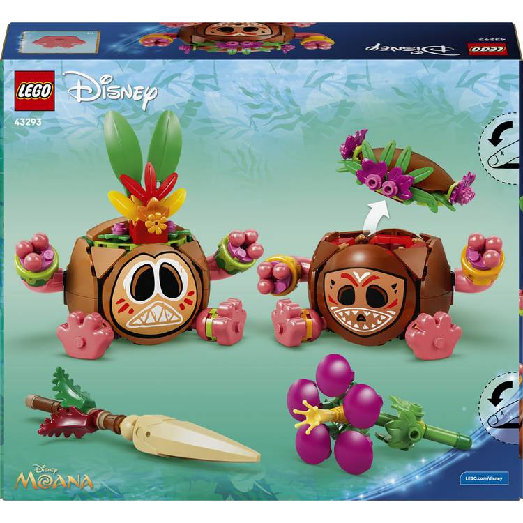 LEGO Disney Moana Kakamora building toy 407 pieces (British brand)