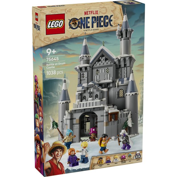 LEGO One Piece Drum Castle toy 75645, imported from the UK