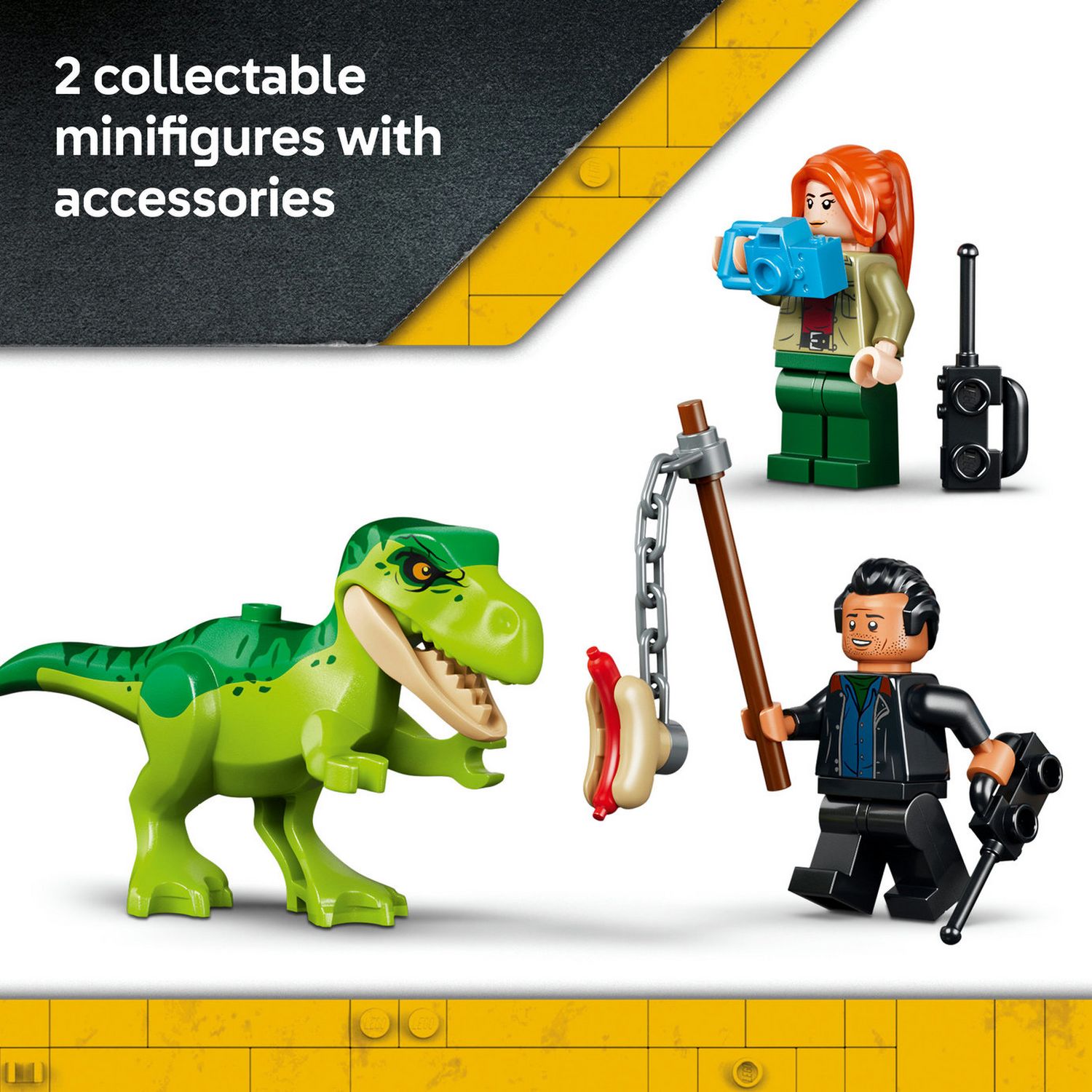 LEGO Jurassic World Young T. rex Transport Truck 115-piece - British product