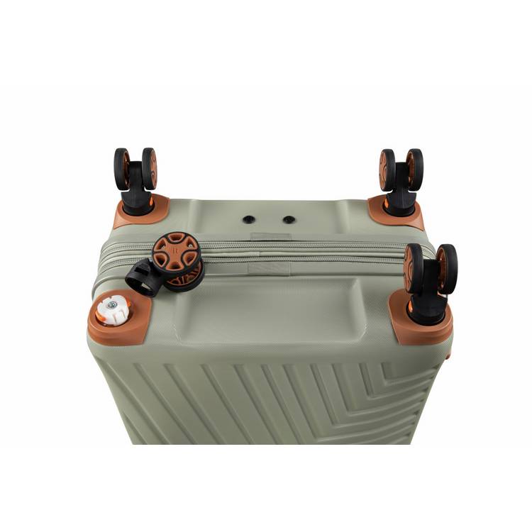 IT Luggage convertible underseat suitcase stone 26L, UK version