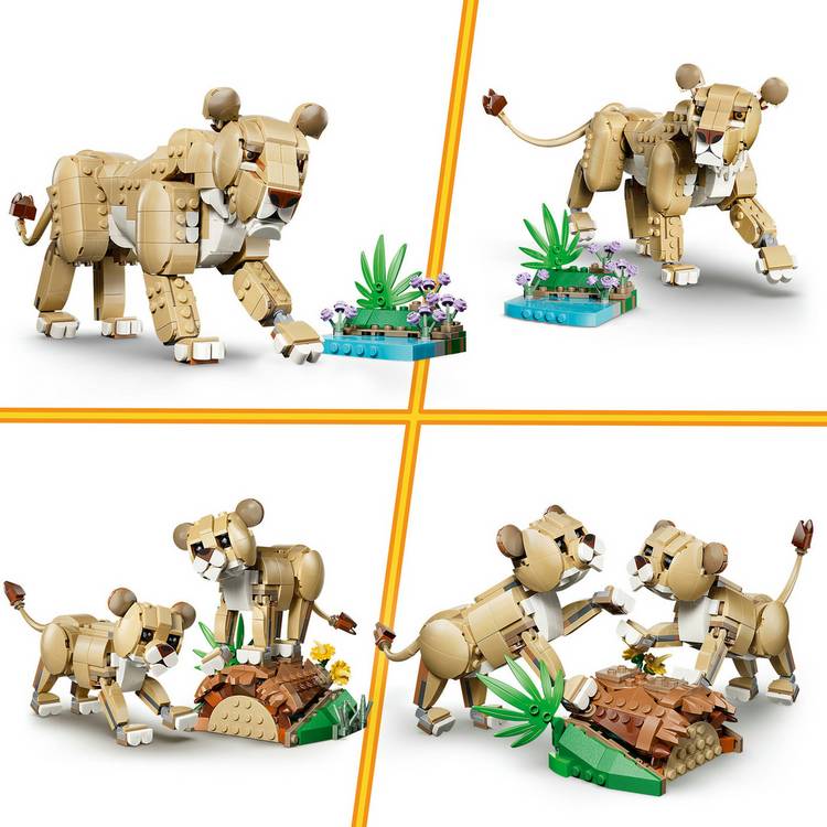 LEGO Creator Majestic Lion set 839 pieces, imported from the UK