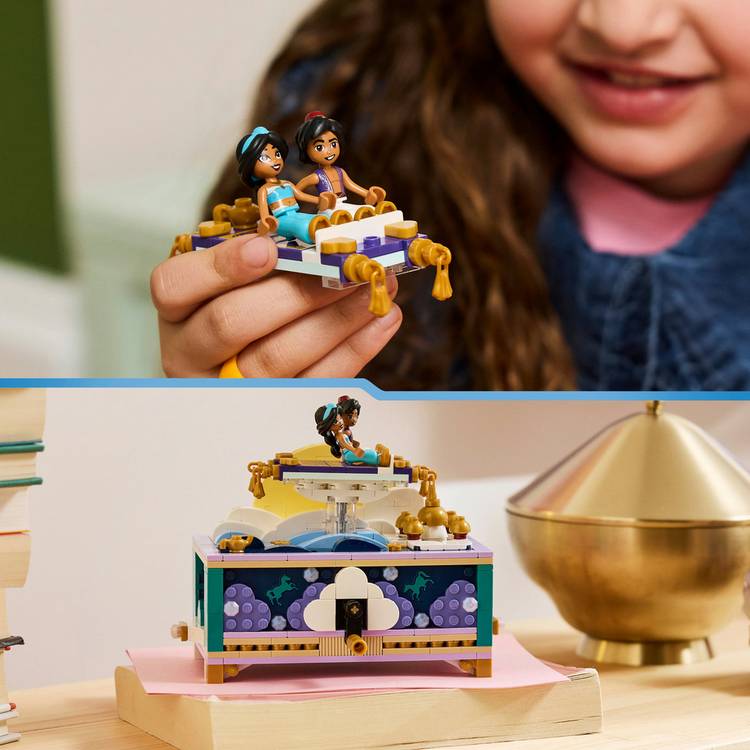 LEGO Disney Jasmine jewellery box set, imported from the UK