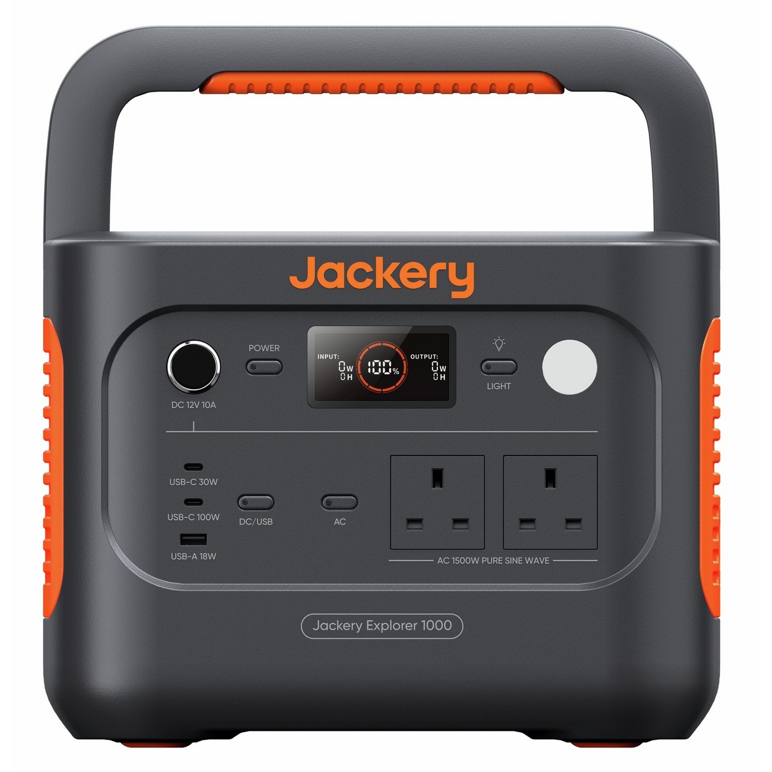 Jackery portable power station Explorer 1000 V2 1070Wh (British brand)
