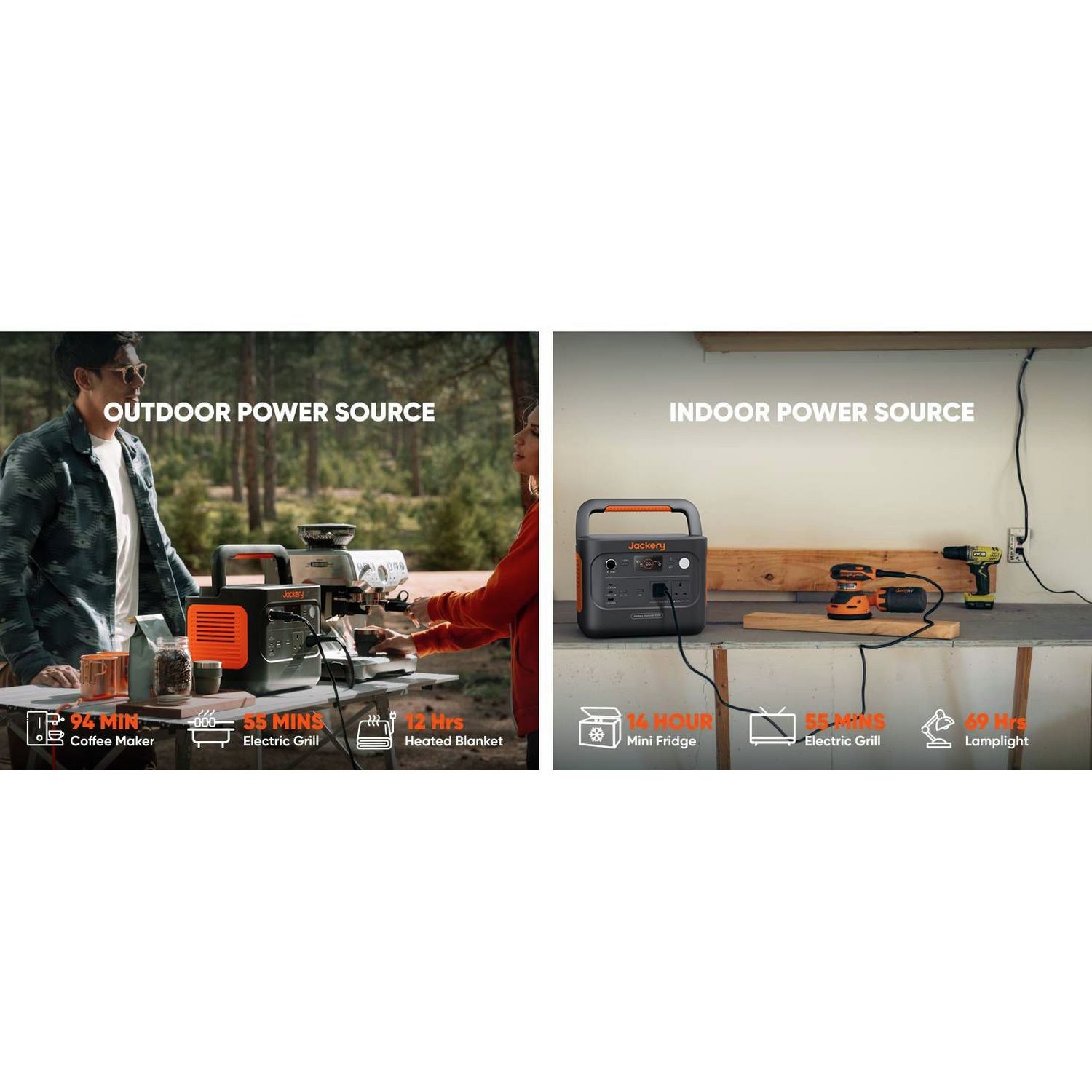 Jackery portable power station Explorer 1000 V2 1070Wh (British brand)