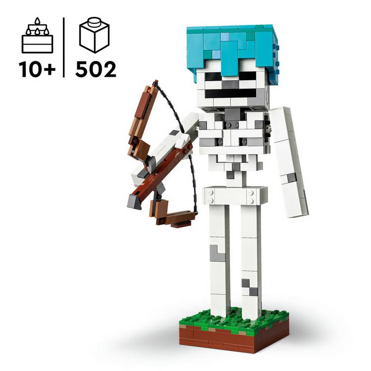 LEGO Minecraft The Skeleton figure 29 cm (British brand)