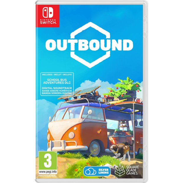 Outbound Nintendo Switch video game cover, UK version
