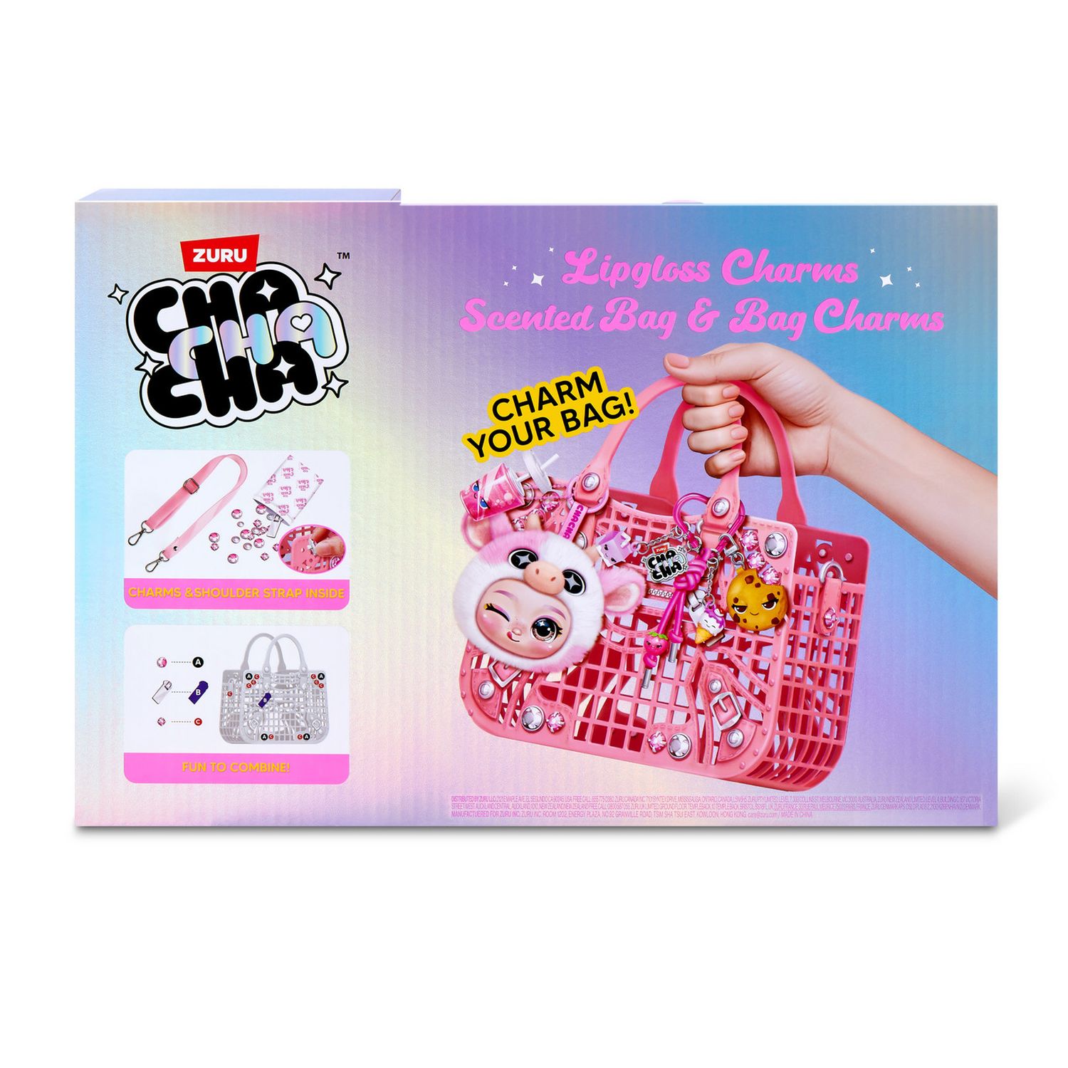 Zuru Cha Cha Cha playset with scented purse and keychain (British brand)