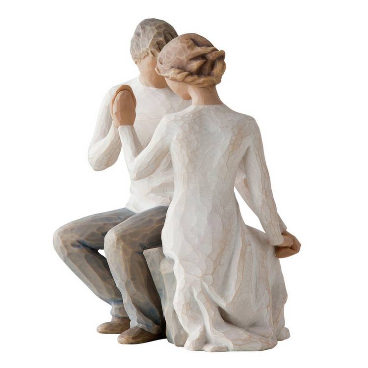 Willow Tree Around You figurine resin 16.5cm, imported from the UK