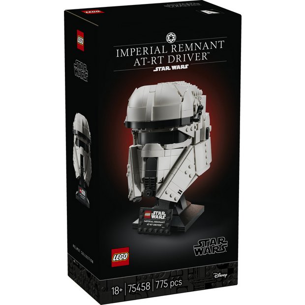 LEGO Imperial Remnant AT-RT Driver Helmet 775 pieces, imported from the UK