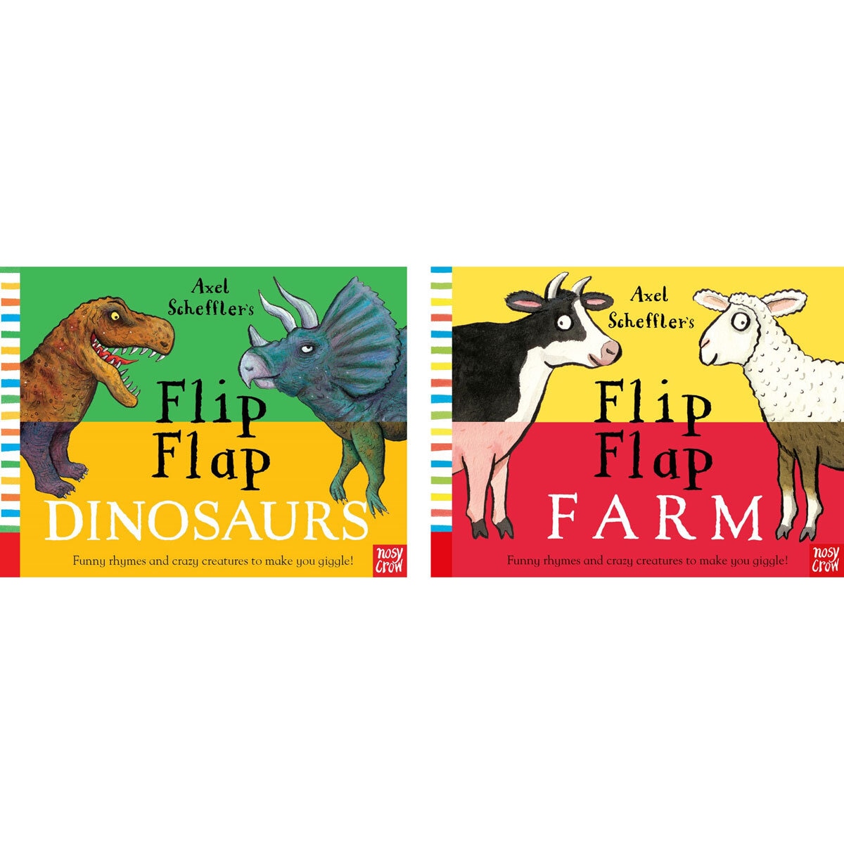 Axel Scheffler flip flap books 2+ years (British brand)