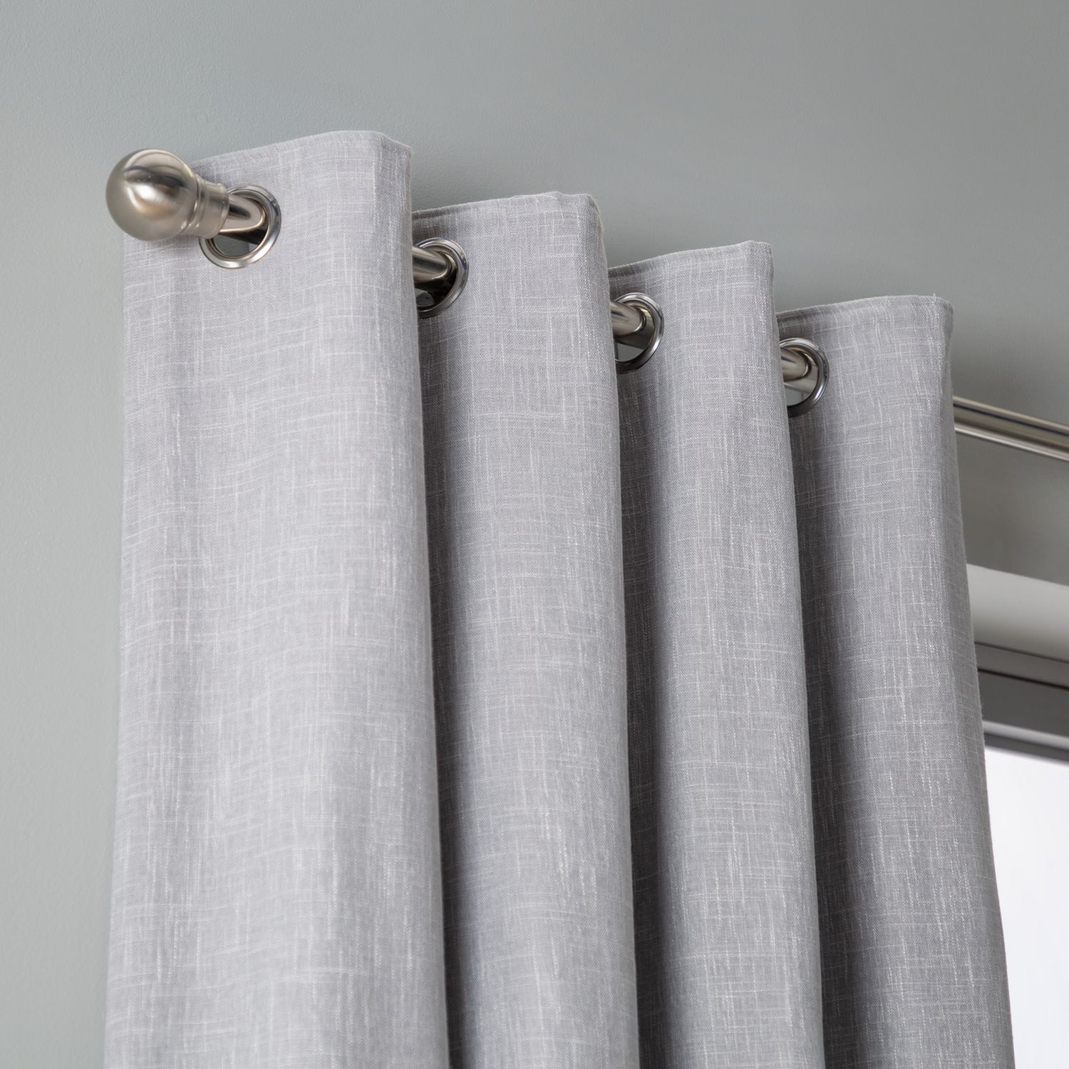 Habitat curtains dove grey 117x137cm, UK version