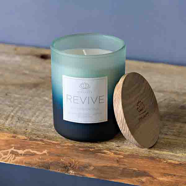 Serenity Revive Candle Orange Blossom,Jasmine,Saffron 120gm