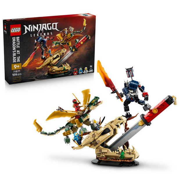 LEGO NINJAGO Dragon Battle set 1016 pieces - British product