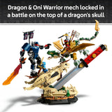 LEGO NINJAGO Dragon Battle set 1016 pieces - British product