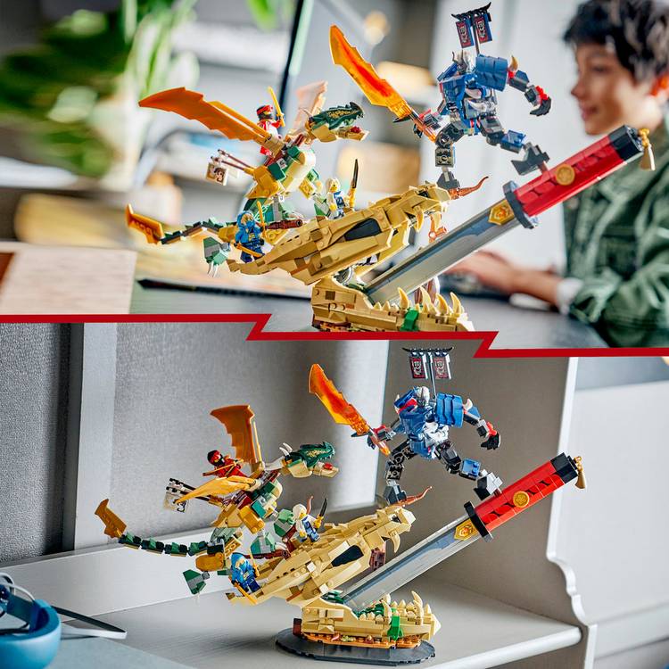LEGO NINJAGO Dragon Battle set 1016 pieces - British product