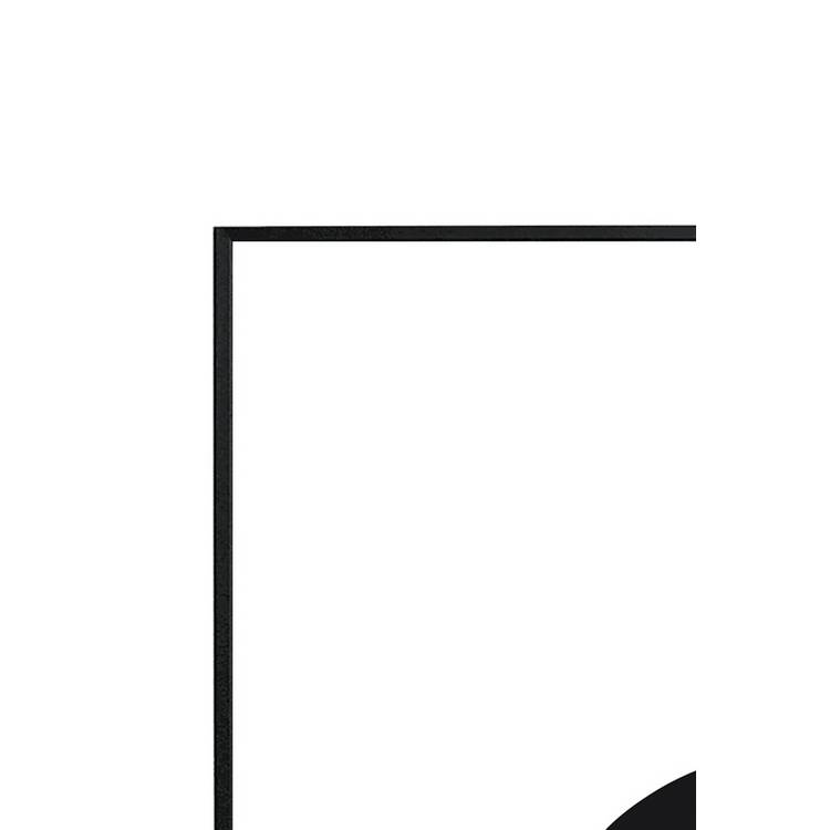 Habitat black metal picture frame 50x50cm - British product